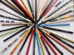 Collection of museum pencils